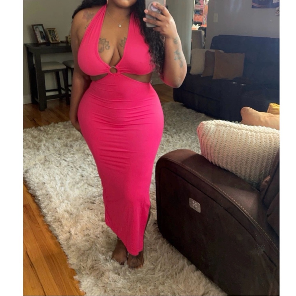 SummerFine Dress (Pink)